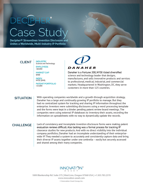 Danaher corporation traditional plan picture